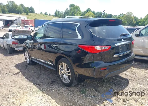 2013 Infiniti Jx35 из США, поврежденный, VIN 5N1AL0MM7DC326354